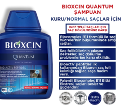 Bioxcin Quantum Normal Ve Kuru Saçlar İçin Şampuan 300ml