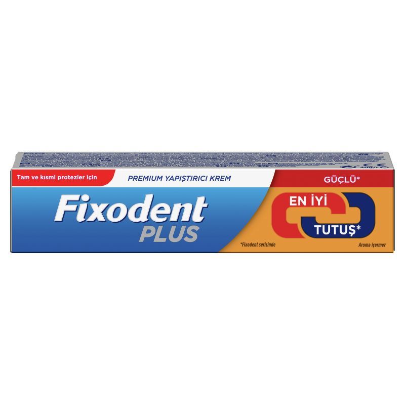 Fixodent Plus Protez Diş Yapıştırıcısı Güçlü En İyi Tutuş 40gr