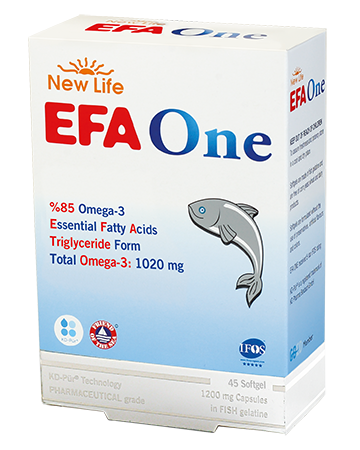 New Life EFA One Omega 3 Balık Yağı 45 Kapsül