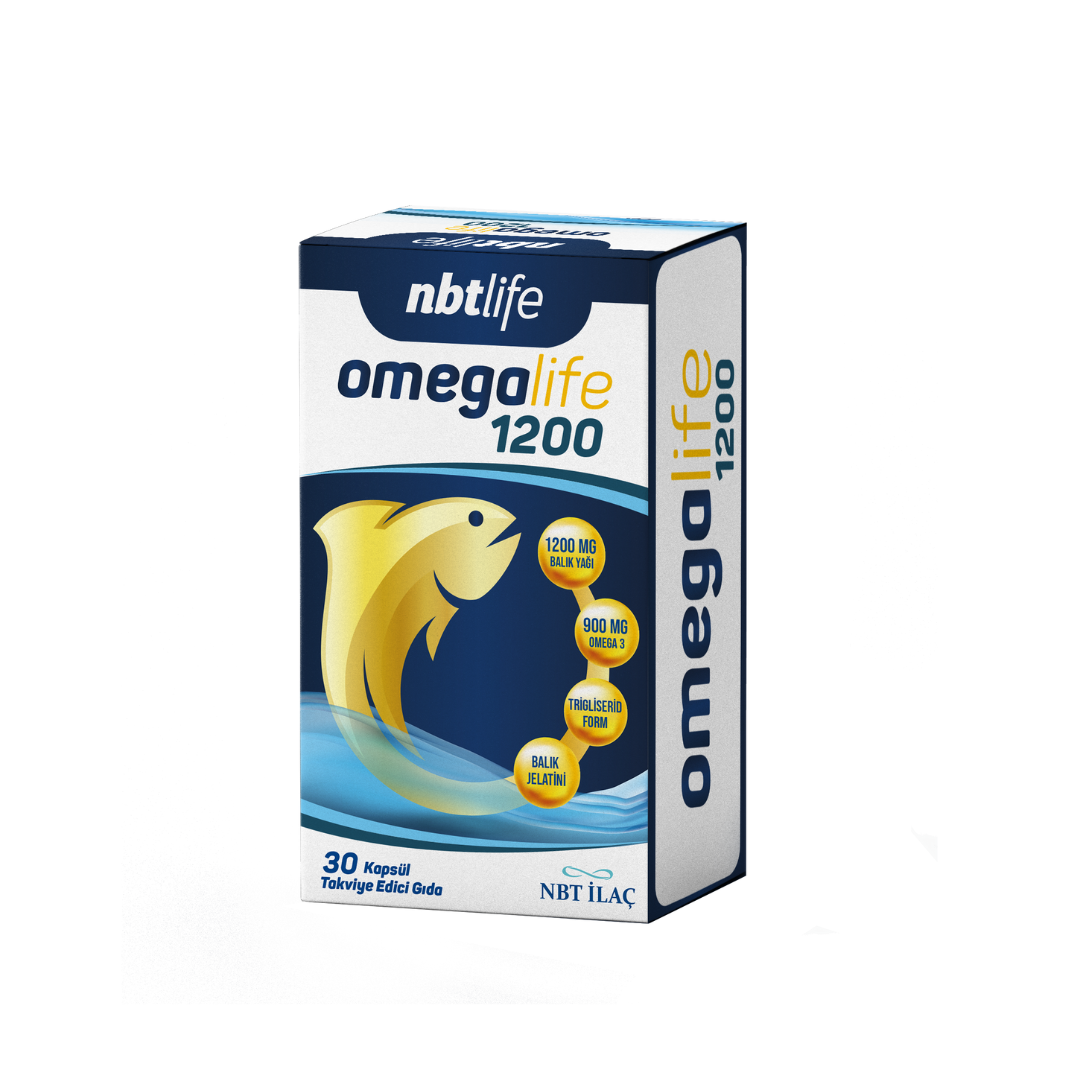 NBTLife Omegalife 1200 30 Kapsül