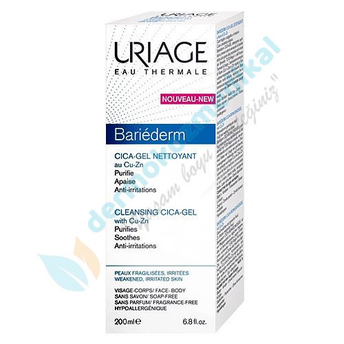 Uriage Bariederm Cleansing Cica Gel 200ml