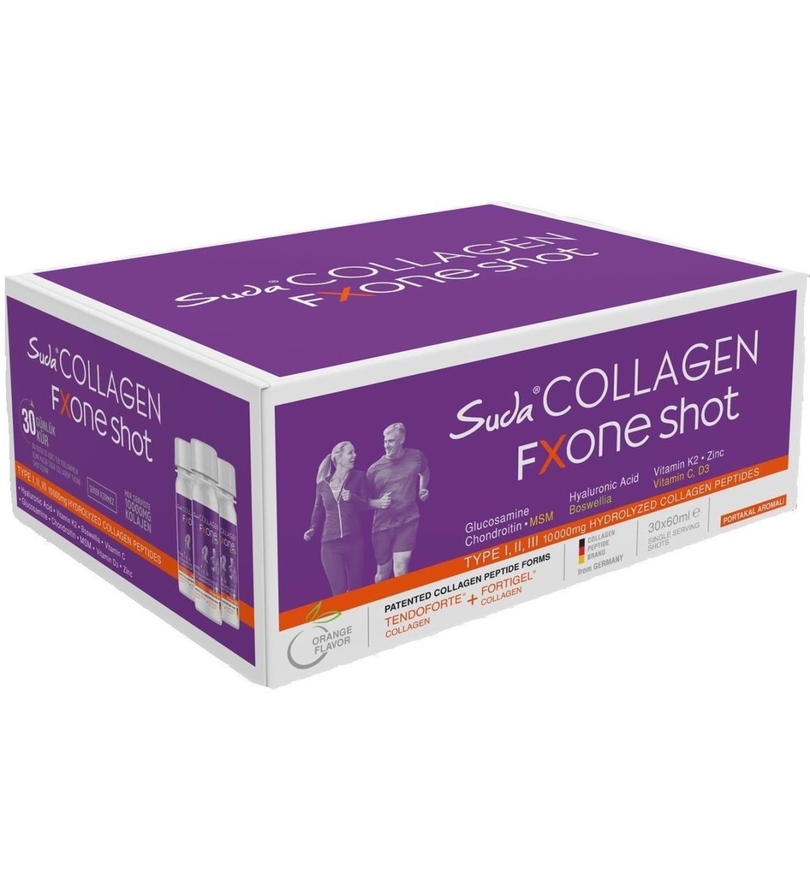 Suda Collagen Fxone Shot Orange 60 ml x 30 Shot
