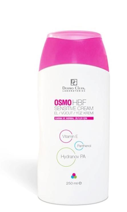 Dermo Clean Osmo Hbf Sensitive Cream El, Vücut ve Yüz Kremi 250 ml