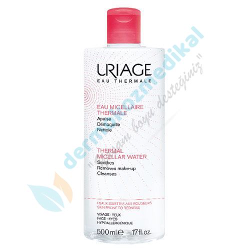 Uriage Eau Micellaire Thermale Water 500 ml ( Cildi kızarmaya eğilimli ciltler için makyaj temizleyici misel su )
