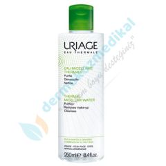 Uriage Eau Micellaire Thermale Water 250 ml (Yağlı ve Karma Ciltler için makyaj temizleyici misel su )