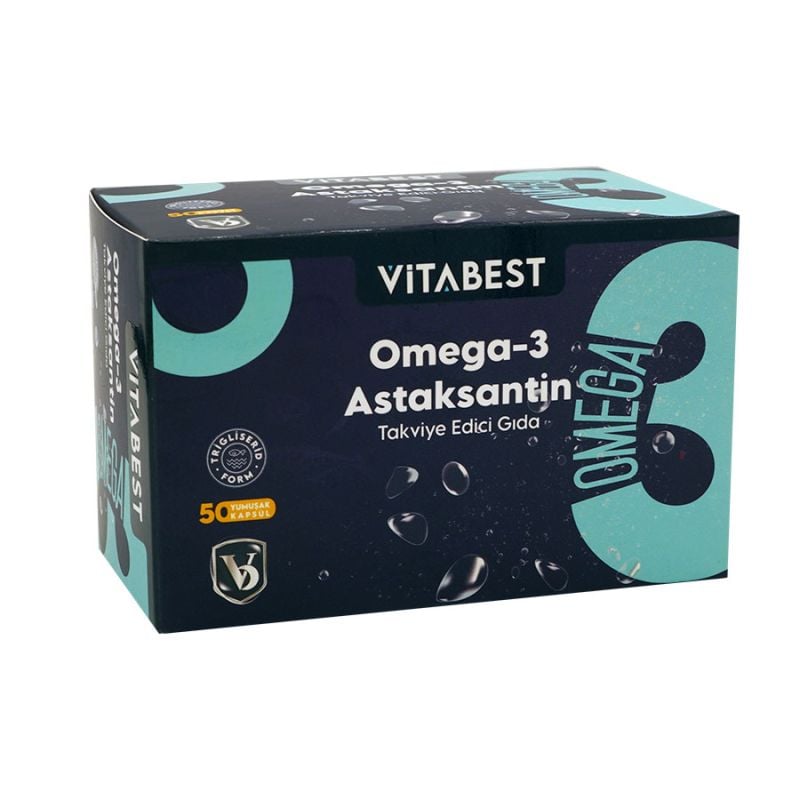 Viatabest Omega 3 50 Kapsül