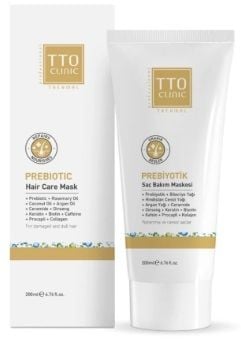 TTO Clinic Prebiyotik Dökülme Önleyici Saç Bakım Maskesi