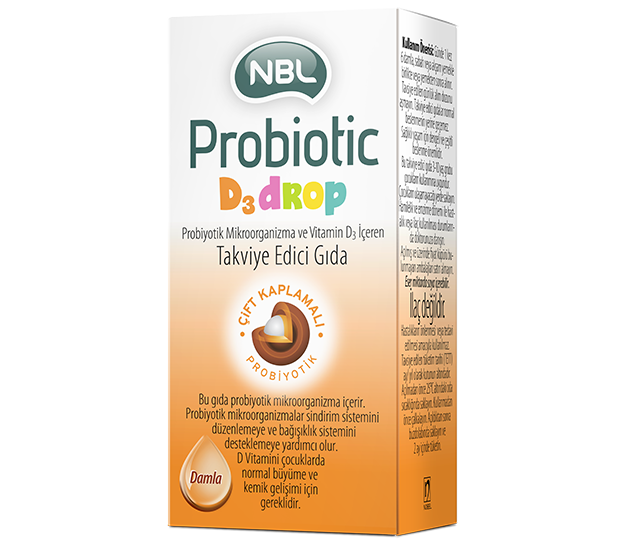 NBL Probiotic D3 Drop 7,5 ml Damla