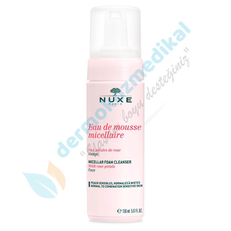 NUXE Eau De Mousse Micellaire Yüz Temizleme Köpüğü 150 ml