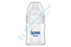 Wee Baby Isıya Dayanıklı Cam Geniş Ağızlı Biberon 120 ml