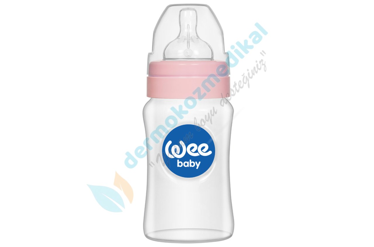 Wee Baby Geniş Ağızlı PP Biberon Antikolik 250 ml