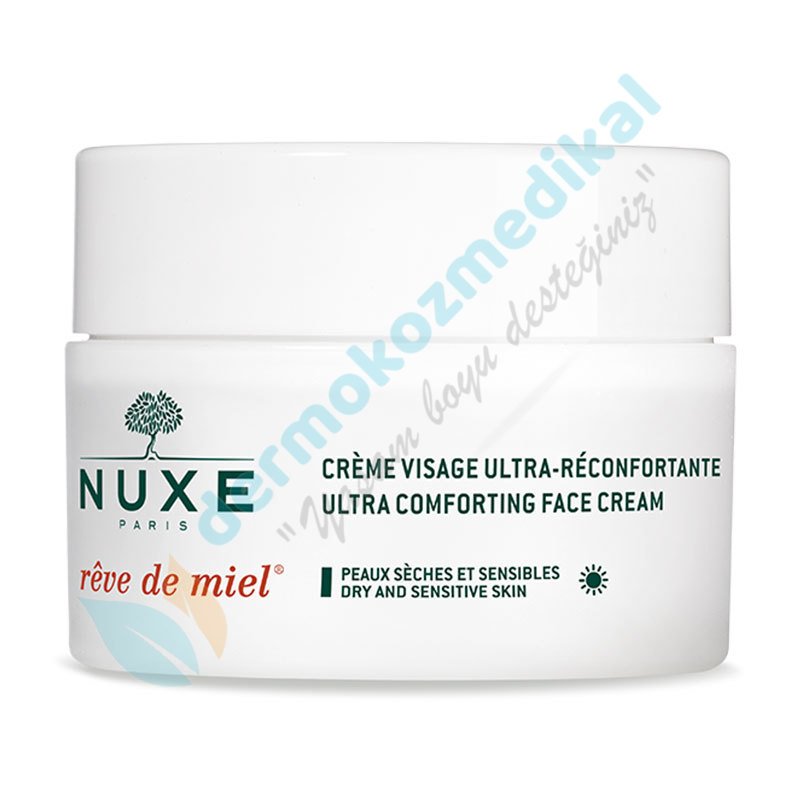 Nuxe Reve De Miel Creme Visage Ultra Reconfortante ( Nemlendirici , yatıstırıcı ve onarıcı gündüz yüz bakım kremi )