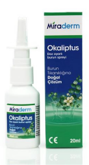 Miraderm Okaliptus Burun Spreyi 20 ml