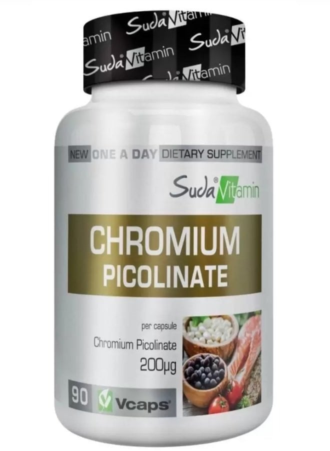 SUDA VITAMIN CHROMIUM PICOLINATE 90 KAPSUL