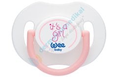 Wee Baby Special Saplı Kapaklı Emzik Damaklı 6-18 Ay No :2