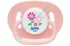Wee Baby Oval Gövdeli Yuvarlak Uçlu Emzik 6-18 Ay No:2