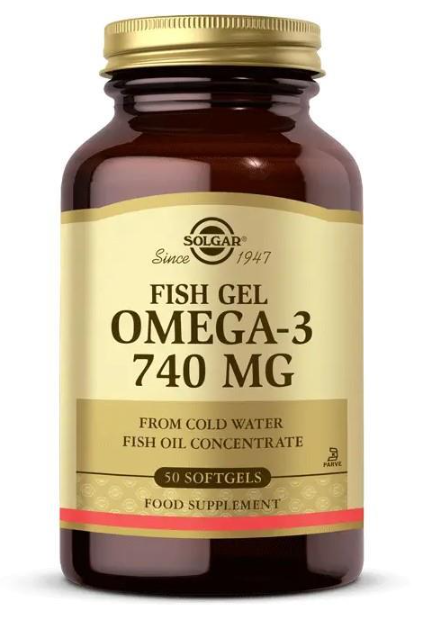 Solgar Omega 3 740 mg Fish Gel 50 Softjel