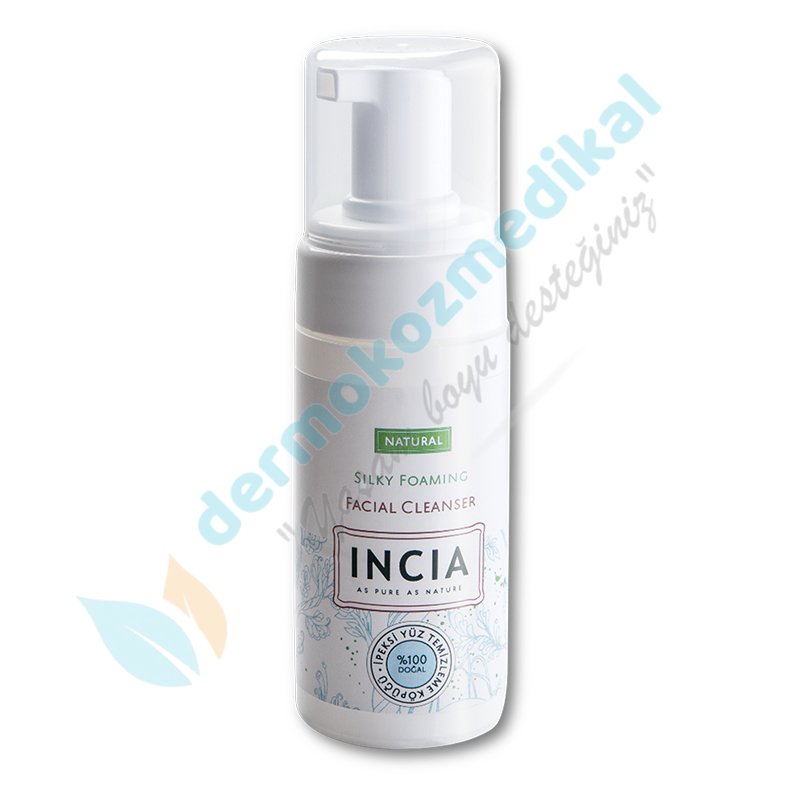 INCIA Doğal İpeksi Yüz Temizleme Köpüğü 125ml