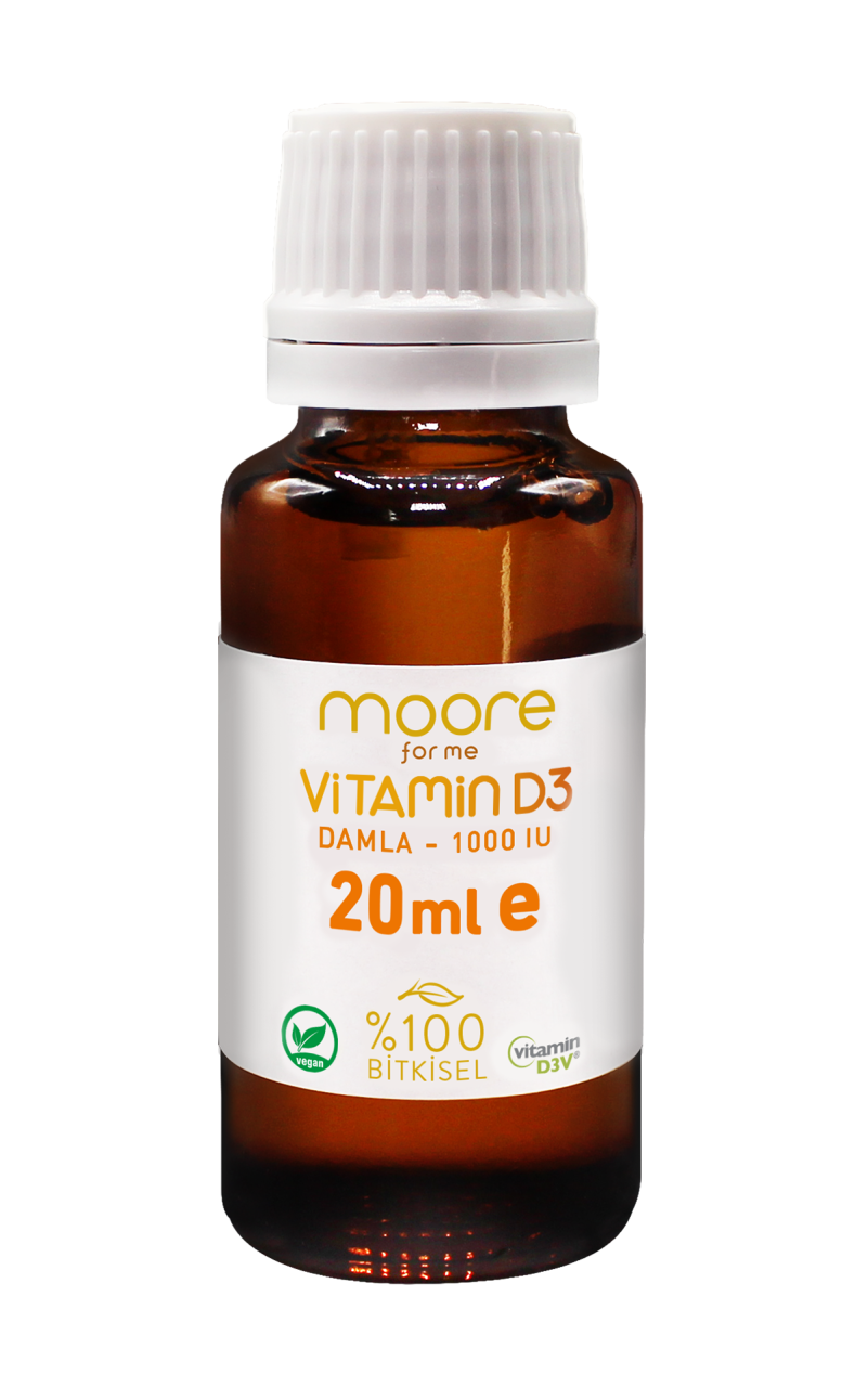 Moore Vitamin D3 Damla 20 ml
