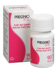 Pregnio Fol Folik Asit İçeren 90 Tablet