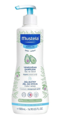 Mustela Gentle Cleansing Gel 500ml (Yenidoğan Şampuanı)