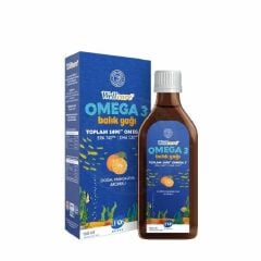 Wellcare Omega 3 Doğal Mandalina Balık Yağı Sıvı 150 ML