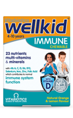 Vitabiotics Wellkid Immune Chewable 30 Tablet