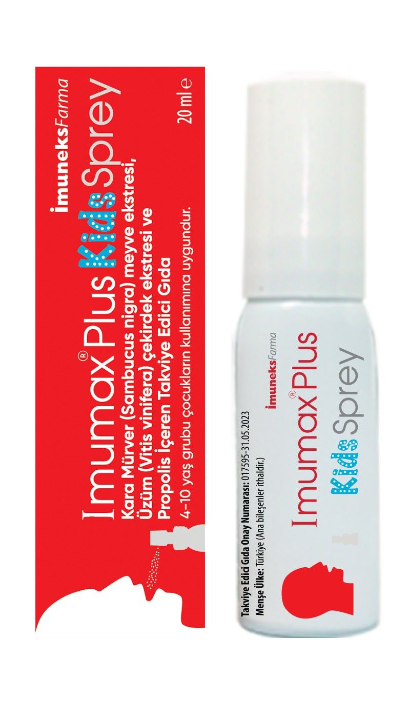 Imuneks Farma İmuneks Imumax Plus Kids Boğaz Spreyi 20 ml