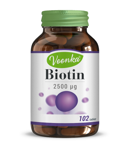Voonka Biotin İçerikli Takviye Edici Gıda 102 Tablet