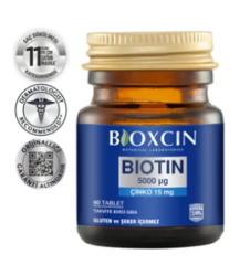 Bioxcin Biotin 5000 mcg 60 Tablet