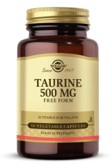 Solgar Taurin 500mg 50 Kapsül