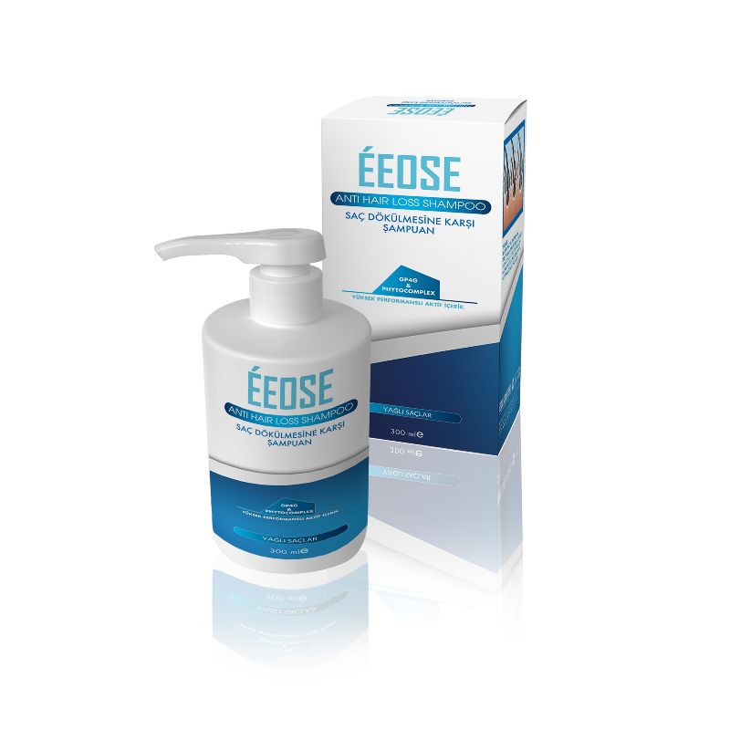 Eeose Yağlı Saçlar İçin Saç Dökülmesine Karşı Şampuan 300ml