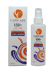 Capicade SPF 50+ Collagen Güneş Koruyucu Krem 100ml