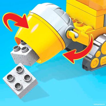 Mega Bloks PAW Patrol Rubble'in İnşaat Kamyonu