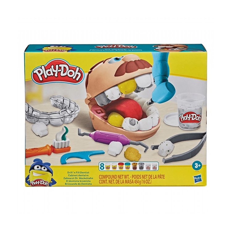 Play Doh Dişçi Seti Oyun Hamuru Seti F1259