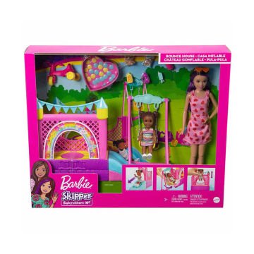 Barbie Bebek Bakıcısı Skipper Oyun Evi Seti HHB67