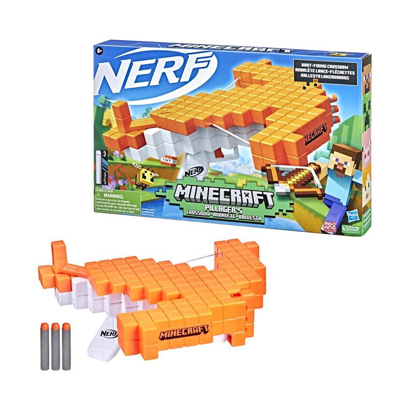 Nerf Minecraft Pillagers Crossbow F4415