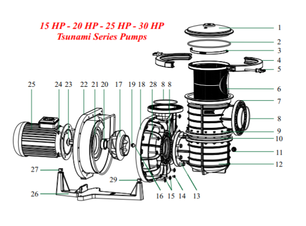 Tsunami Serisi 20 HP Çark No:17