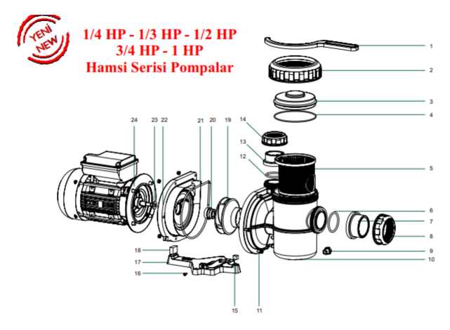 Hamsi Serisi (1/4HP) ÇARK No:19