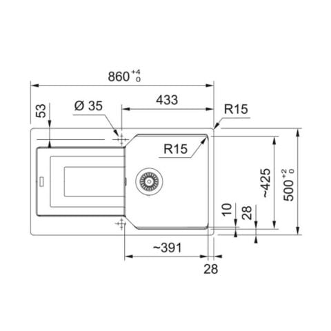 FRANKE URBAN UBG 611-86 SAHARA