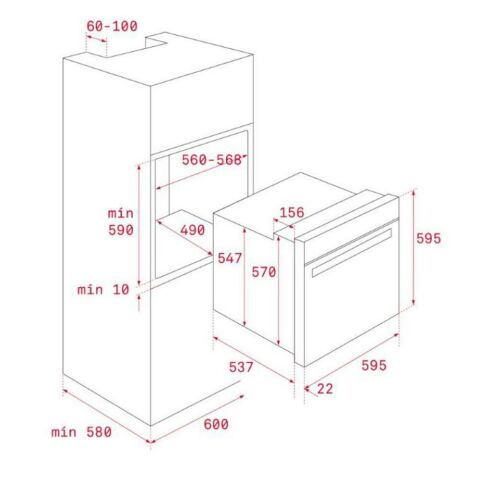 Teka Siyah Ankastre Set (HLB 840 SS -TR 951- DVT 98660 TBS BK)