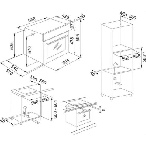 Franke İnox Ankastre Set ( FDFPL 905 I XS Ada Tipi Davlumbaz -FRSM 905 Ocak - FMA 86 H XS Fırın )