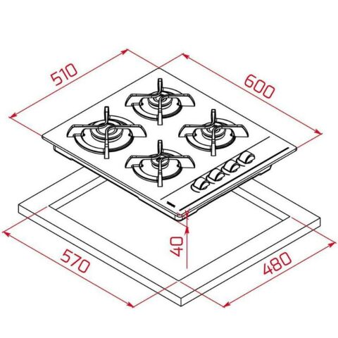 Teka Siyah Ankastre Set ( ATV 60 -GBC 64002-HLB 840 SS BK-ML 820 BIS )