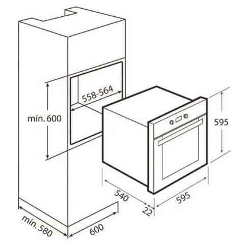 Teka Siyah Ankastre Set (ATV 60-IBC 64100-HAK 625 BK)