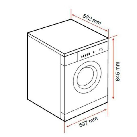 Teka TK3 1490 WD Beyaz Solo Kurutmalı Çamaşır Makinesi 9 kg.