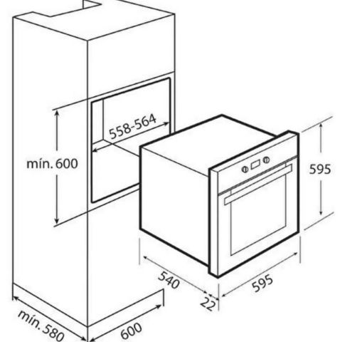 Teka Siyah Ankastre Set (ATV 60-GBC 75030 KBC-HAK 625 BK)