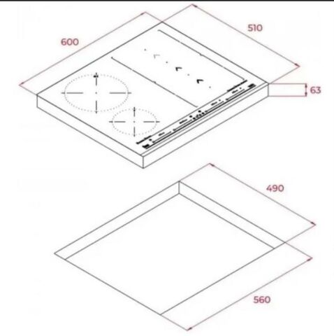 Teka Siyah İndüksiyonlu Set ( DLV 68660 BK Davlumbaz - IZS 66700 İndüksiyonlu Ocak- HLB 8400 BK Fırın)