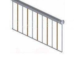 Bariyer Kol Altı Perde -200 cm (En) x 72 cm (Boy)
