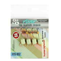 River Hunter Jig Head Glow 4P