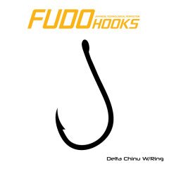 Fudo 0101 Delta Chinu W/Ring Black Nikel İğne